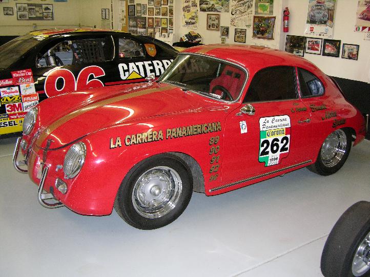 1959 Porsche. Finished in 5 "La Carrera Pan Americana" races, now for sale. 