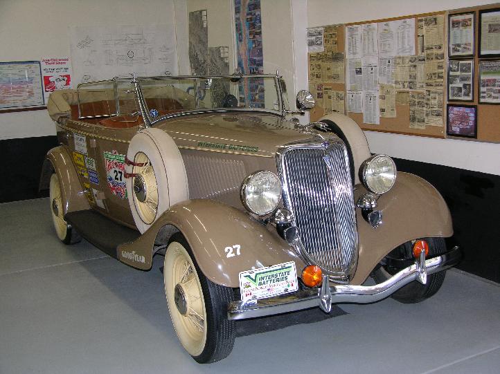 1934 Ford Phaeton very rare 1 of 40 now for sale. 3 time Great American Race winner.