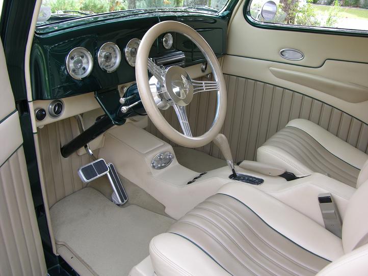 Foose Design Ford 3-Window Coupe Interior